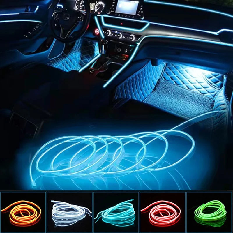 Car LED Strip Interior Decorative Lamps