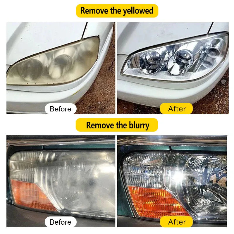 Kit Polishing Repair Clean Headlight