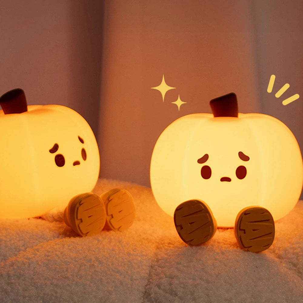 LED Night Lights Cute Pumpkin