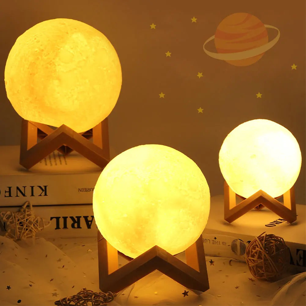 3D Print Moon Lamp