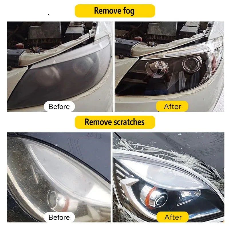 Kit Polishing Repair Clean Headlight