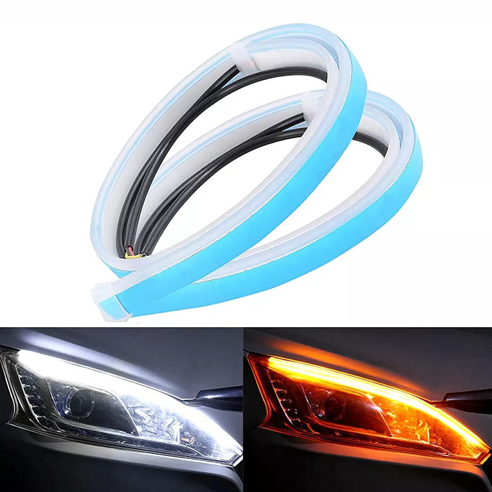 2pcs LED Car  Light Flexible Waterproof