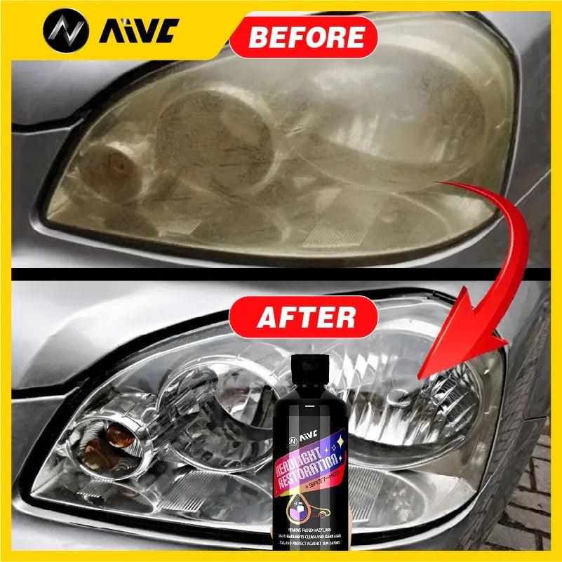 Kit Polishing Repair Clean Headlight