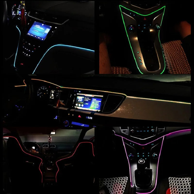 Car LED Strip Interior Decorative Lamps