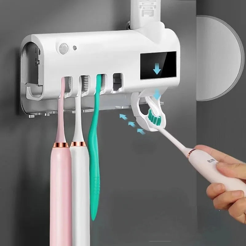 Holder Automatic Toothbrush Toothpaste