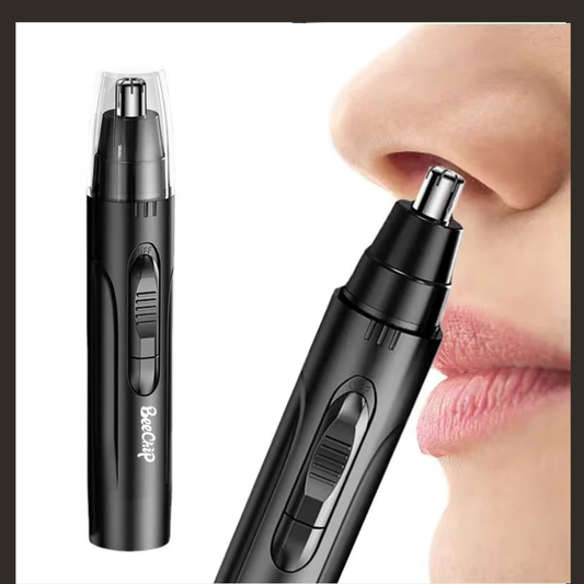 Black Electric Nose Hair Trimmer Ear and Nose Hair Trimmer