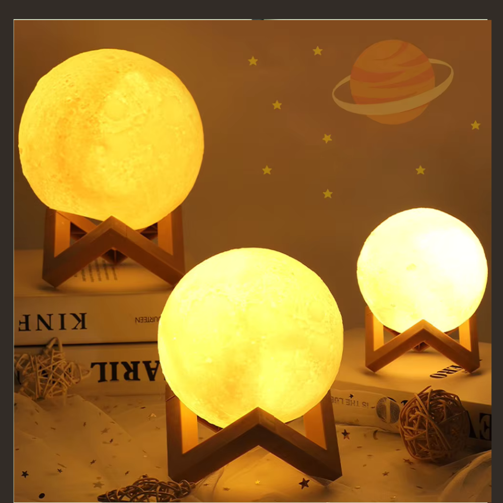 3D Print Moon Lamp