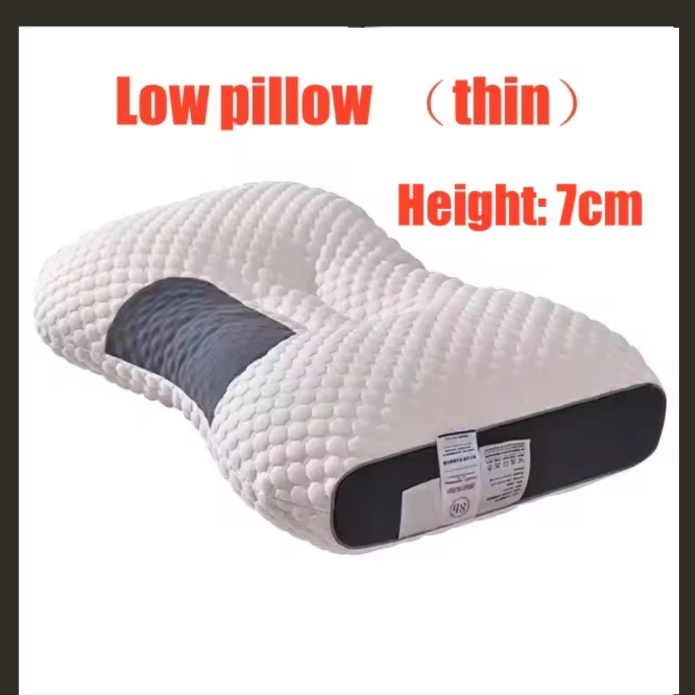 Soft Knitted Antibacterial Massage Neck Pillow